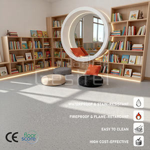 Revêtement de sol en vinyle en rouleau imperméable et écologique de 2,0 mm à <span class=keywords><strong>prix</strong></span> de gros pour hôpitaux, écoles et appartements (usage intérieur) - Product Image 3