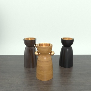 Best sell ultimo design all'ingrosso Eid Ramadan gifts new wood incensiere <span class=keywords><strong>old</strong></span> style bruciatore di incenso e oud Mubkhar - Product Image 5