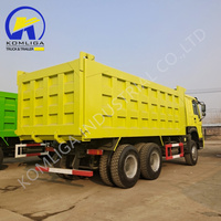 Camion à benne basculante d'occasion Sinotruk Howo 15 tonnes 6x4 10 roues à prix avantageux, fabriqué en Chine