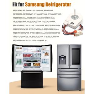 มอเตอร์พัดลมระเหย DRE6020LC 12V DC 2.1W 13A สำหรับเปลี่ยนตู้เย็นที่มีประสิทธิภาพสูงตัวพลาสติก - Product Image 4