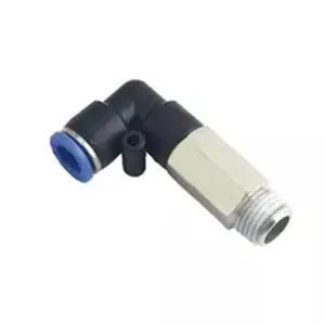 PLL Series Quick Push To Connect Union Elbow Plastic Quick Coupling Hose Pneumatic One Touch Fitting