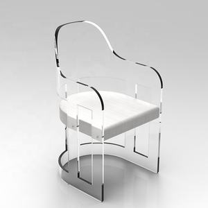 <span class=keywords><strong>Chaise</strong></span> de salle à manger moderne <span class=keywords><strong>en</strong></span> <span class=keywords><strong>plexiglas</strong></span>, avec dossier <span class=keywords><strong>transparent</strong></span>, vente <span class=keywords><strong>en</strong></span> gros, - Product Image 1