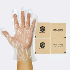 Nouveau Ménage Cuisine Produits Éco Amical Gants En Plastique Jetables Transparents - Product Image 4