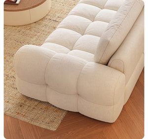 <span class=keywords><strong>Canapé</strong></span> sectionnel en chenille, style vintage crème, moderne et minimaliste, pour salon, en tissu vert foncé, idéal pour appartement - Product Image 4