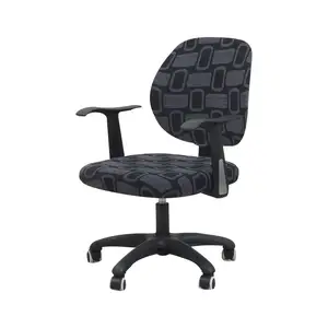 Forcheer-Fundas de LICRA para silla de oficina, cubierta elástica Universal giratoria para ordenador y oficina