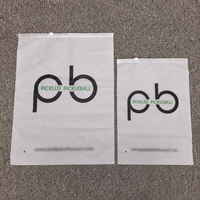 Sacs à fermeture éclair personnalisés avec logo OEM, sacs à fermeture éclair givrés résistants pour vêtements et accessoires, sac à fermeture éclair givré