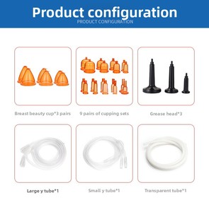 Apparecchio per Massaggi 3 in 1 di Alta Qualità ed Efficace per <span class=keywords><strong>il</strong></span> Miglior Prodotto di Ingrandimento del <span class=keywords><strong>Seno</strong></span> - Migliora l'Aspetto del <span class=keywords><strong>Seno</strong></span> - Product Image 3