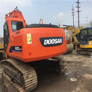 Offre Spéciale utilisé Bas prix Doosan DH220LC-7 SUR CHENILLES Pelle/doosan daewoo pelle à vendre - Product Image 5