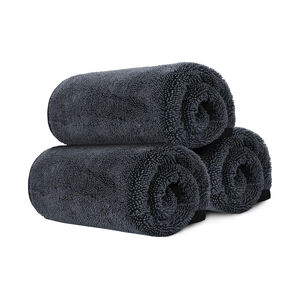 Paños de Limpieza de Microfibra Absorbente de 1300gsm para Detallado Automotriz, Secado Rápido, con Bucle Retorcido y Pelo Largo de Alta Densidad, Venta al por Mayor - Product Image 1