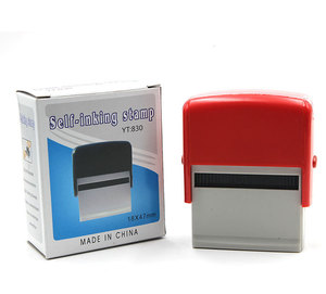 Sellos de Goma Personalizados de Alta Calidad, Originales, Comunes, de Plástico para Oficina, Manuales, Portátiles, Autoentintables para Niños - Product Image 5