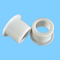 Manchon d'espacement en PTFE usiné sur mesure par CNC, bagues d'arbre en polytétrafluoroéthylène