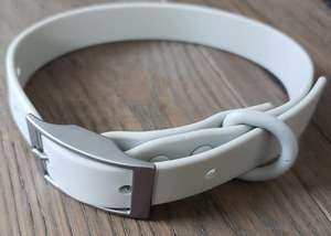 OEM 프리미엄 코팅 쉬운 청소 경량 내구성 방수 개 목걸이 개 훈련 칼라 사용자 정의 조절 PVC 개 목걸이 - Product Image 5