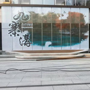 Độ sáng cao HD p3.91 trong suốt Màn hình <span class=keywords><strong>LED</strong></span> hiển thị cho quảng cáo thương mại thang máy hội nghị phòng họp hoạt hình - Product Image 3