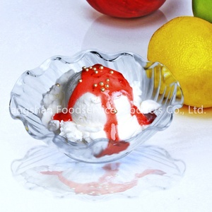 Plats et tasses en plastique de dessert, plats de sundae de crème glacée - Product Image 3