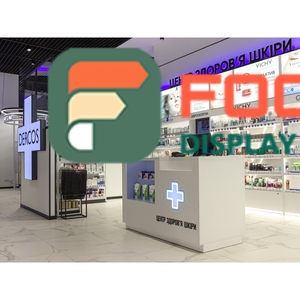 ชั้นวางวิกผมแบบติดผนังหลายชั้นสำหรับร้านขายวิกผม - Product Image 6