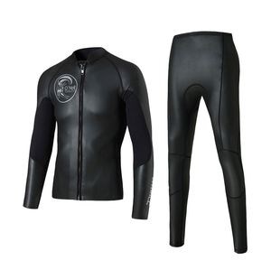 Giacca e Pantaloni Lunghi Personalizzati per Surf e <span class=keywords><strong>Immersioni</strong></span> in Neoprene da 2mm, Leggings in Neoprene da 2.5mm per Uomo - Product Image 3