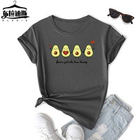 Vente directe transfrontalière Temu – Nouvelle collection été : T-shirt décontracté à manches courtes, col rond, imprimé dessin animé, respirant et écologique