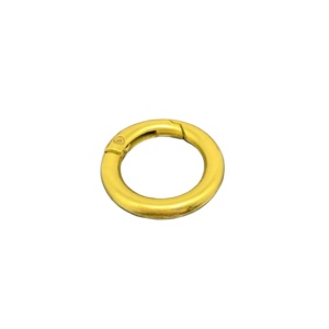 Chất lượng cao 20 mét Hợp kim kẽm O-<span class=keywords><strong>Ring</strong></span> và mùa xuân Nhẫn bộ phận đặc biệt cho quần áo túi xách và hành lý Đồ trang trí - Product Image 4