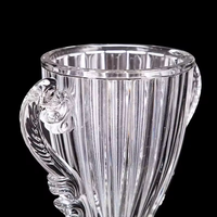Trophée de cristal créatif haut de gamme roi grande médaille de championnat NBA Souvenir gravé trophée de jeux