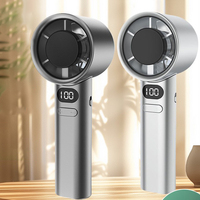Mini ventilateur portable rechargeable USB en gros, puissant, 120 vitesses, régulation de vitesse progressive, mini ventilateur de refroidissement