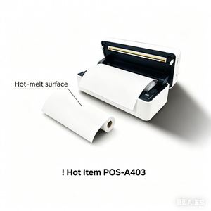 Impresora de Escritorio POS A401 2026, Impresora Térmica de Etiquetas de Papel A4 con Conexión Bluetooth para Exámenes Escolares, Viajes, Oficina y Hogar - Product Image 3