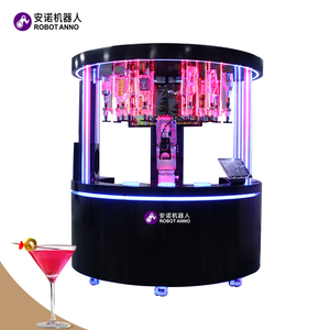 Distributeur automatique de cocktails intelligent à 6 axes avec bras robotisé, paiement par carte de crédit et construction métallique - Product Image 1