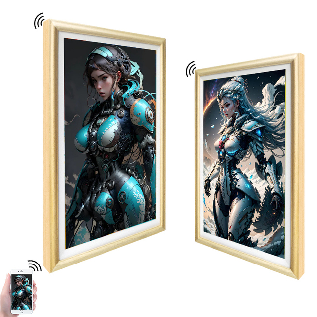 10.1 21.5 22 27 43 50 55 Inch Digital Photo Frame Nft Frame Token Digital Picture Frame Art Display