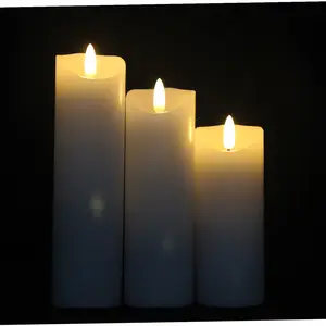 Direct Factory Manufacture Dancing Flickering Flameless Candle Flameless Led Remote Control Wax Candles