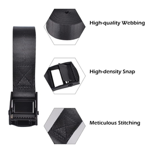 Correa de Amarre Personalizada de 1.5" (38mm), Correas de Sujeción Resistentes con Hebillas de Leva para Camiones, Barcos, Motocicletas, Kayaks, Canoas, Remolques - Product Image 2