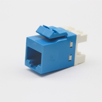 Connecteur modulaire RJ45 femelle 3-en-1 Cat6 de 3 m pour réseau Ethernet LAN, vente chaude