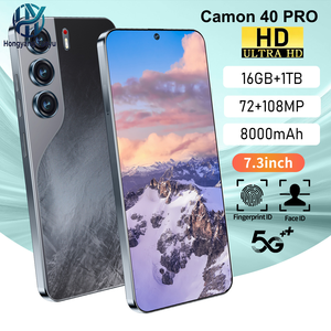 Nuovo Smartphone 5G 2025 Android 16 Camon 40 Pro 16GB+1TB, Schermo HD Grande da 7.3 Pollici, LTE, Supporto Carte di Credito - Product Image 2