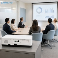 Projecteur CAAVITS OEM personnalisé, 4200 lumens, XGA, 3LCD, pour salles de réunion, bureaux d'entreprise, fabricant de projecteurs