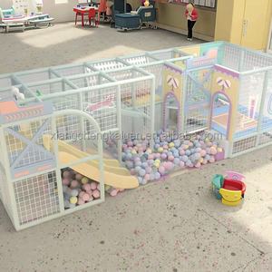 Aire de jeux intérieure intéressante de 3,8 m * 10 m * 2,8 m, centre de jeux doux intérieur commercial pour enfants, <span class=keywords><strong>parc</strong></span> d'attractions à vendre - Product Image 5