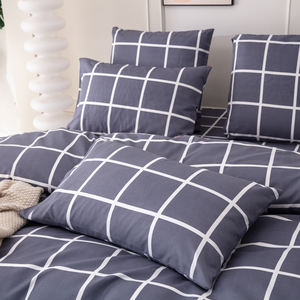 Funda nórdica de alta oferta, funda de edredón de algodón con cremallera de 3 lados, juego de edredones transpirables para hotel - Product Image 2