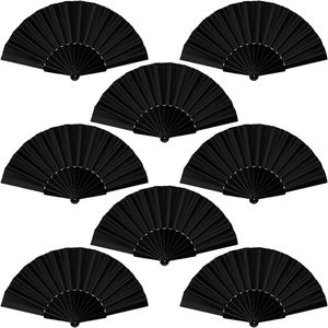 Abanicos Plegables de Plástico de 23 cm para Mujer, Estilo Festivo, Modelo PS, Accesorio de Juguete, Personalizados y de Colores, Artesanía Manual - Product Image 1