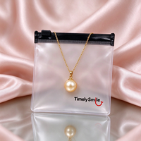 Sacs d'emballage personnalisés en PVC transparent givré avec fermeture éclair pour bijoux, petits, vides, avec logo