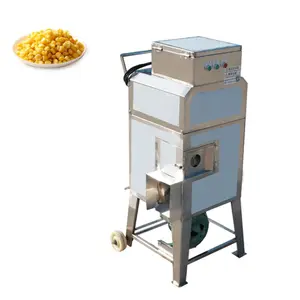 304 Food Grader Stainless Steel Commercial Maize Sweet Corn Sheller And Peeler Machine