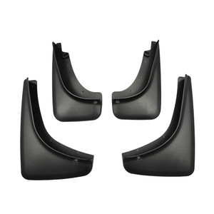 Guardabarros para Jeep Cherokee 2014-2018, Deflectores de Neumáticos Negros de Plástico, Delanteros y Traseros - Product Image 1