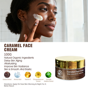 Perawatan Kulit Glowing untuk Wanita Kulit Hitam Produk Perawatan Kulit Organik Set Perawatan Kulit Karamel Kakao Alami Hidrasi Label Pribadi (Baru) - Product Image 5