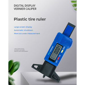 Misuratore Digitale di Profondità <span class=keywords><strong>del</strong></span> Battistrada per Pneumatici Auto, Strumento di Misurazione dello Spessore e Rilevamento Usura Pneumatici, Calibro di Profondità - Product Image 2