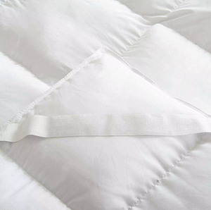 Colchón de plumas de pato Topper Queen Down funda protectora de colchón de felpa suave y esponjosa almohadilla de refrigeración para todas las estaciones de lujo - Product Image 4