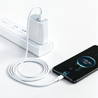 Câble de charge rapide USB Type C 6A en gros, câble de synchronisation de données en matériau TPE, cordon de chargeur pour téléphone portable 1M 2M