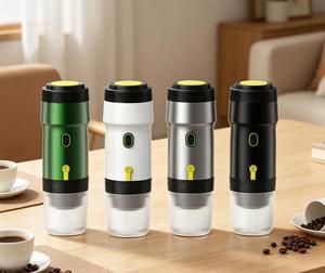 Portable Capsule Espresso <b>Coffee</b> Maker for Car 3 in 1 DC Rechargeable Fast Heating Mini Smart <b>Coffee</b> <b>Machine</b> Easy Clean Factory - Product Image 2