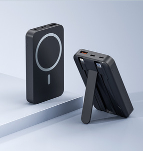 สายชาร์จไร้สายแบบแม่เหล็กสำหรับใช้งานกลางแจ้ง <span class=keywords><strong>PB</strong></span>-114 อุปกรณ์จ่ายไฟแบบพกพาสำหรับโทรศัพท์<span class=keywords><strong>มือ</strong></span><span class=keywords><strong>ถือ</strong></span> - Product Image 1