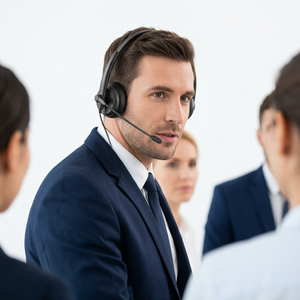 Over Ear Wired Headset With Type C Connection Noise Cancelling For Computer Use Black - Product Image 5