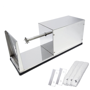 Patatas eléctrico chip espiral máquina de corte de patatas fritas de la máquina de corte - Product Image 4