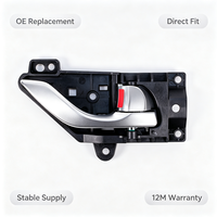 Poignée de porte extérieure avant et arrière OEM 6105300-BS01 Changan Alsvin V3 3ème génération avec trou pour clé, d'origine