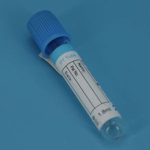 Tabung Pengumpul Vakum Sekali Pakai 10ml Tutup Ungu Kaca K2/K3 Aditif EDTA untuk Gigi Multiguna - Product Image 2