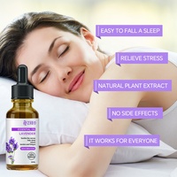 Huile essentielle de lavande biologique de qualité cosmétique, apaisante, pour le sommeil, l'aromathérapie et les massages corporels