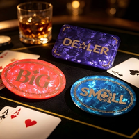 Dezhou Zhuangda – Distributeur de cartes de poker spécial Texas Hold'em, personnalisation en cristal, divertissement